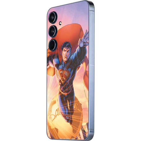 DC Comics Superman Unchained #1 75th Anniversary Cover Art by Jim Lee Galaxy A35 5G Skin